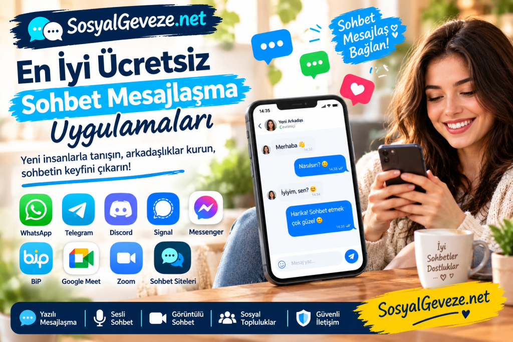 Sohbet Mesajlaşma Uygulamaları